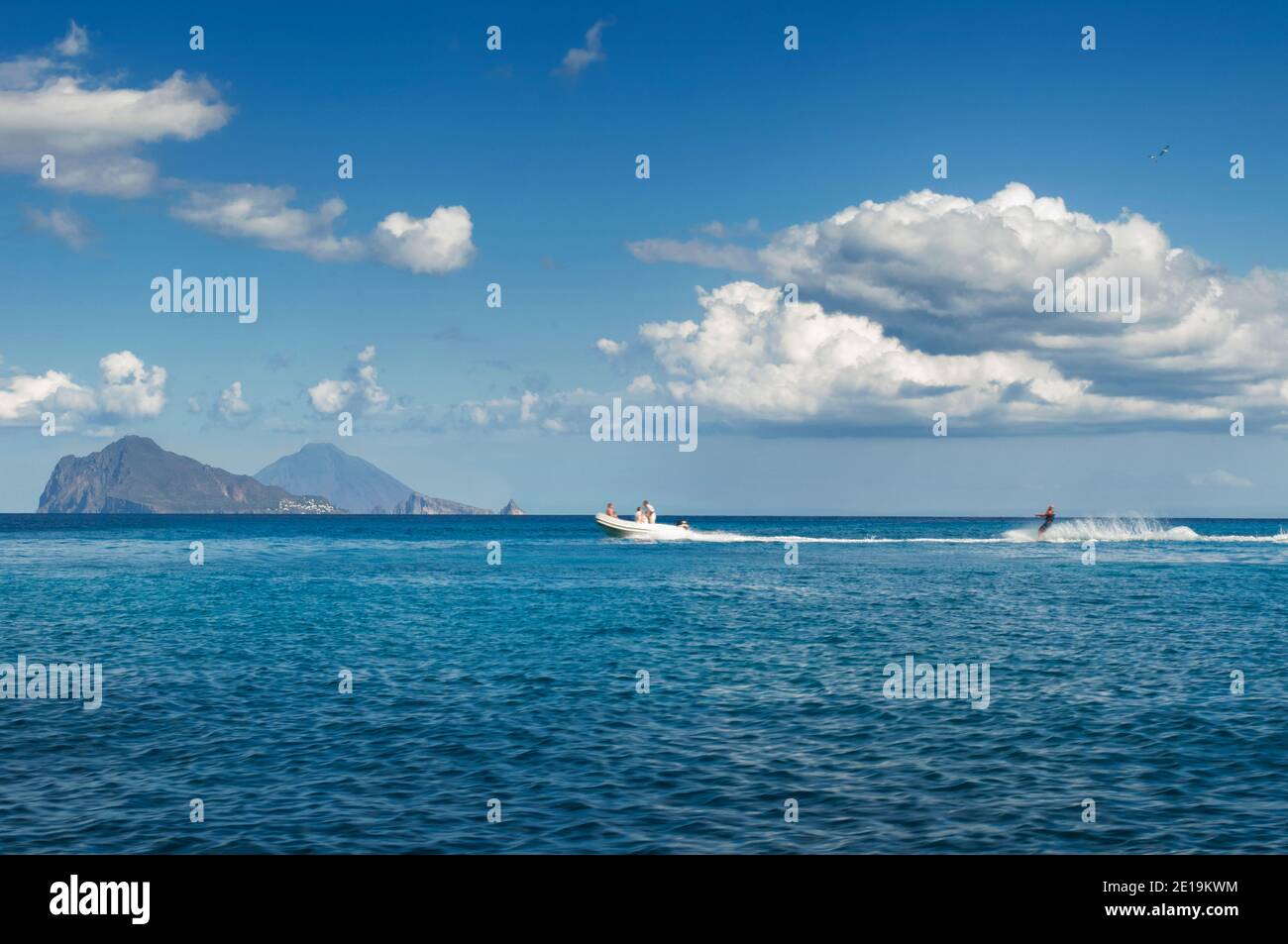 Lipari, Isole Eolie, Sicilia Foto Stock