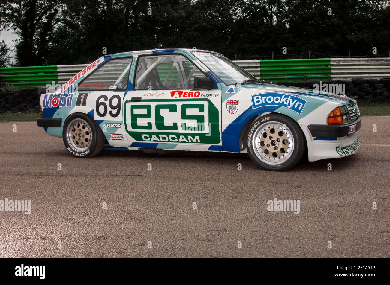 Ford mk3 Escort RS1600i auto da corsa Foto Stock