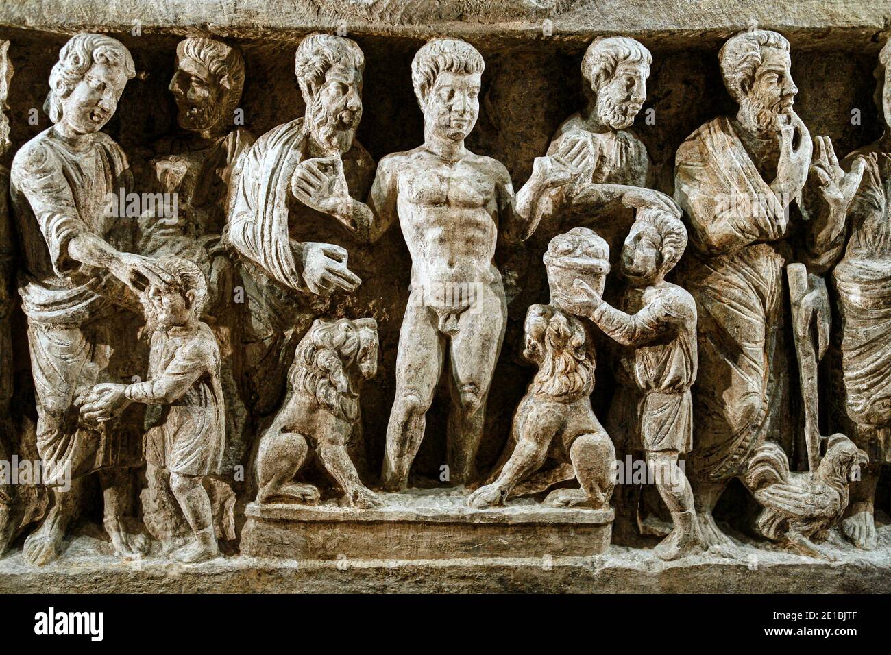 Italia Emilia Romagna Bertinoro: Museo interreligioso ( Museo interreligioso ) - Genesi Foto Stock