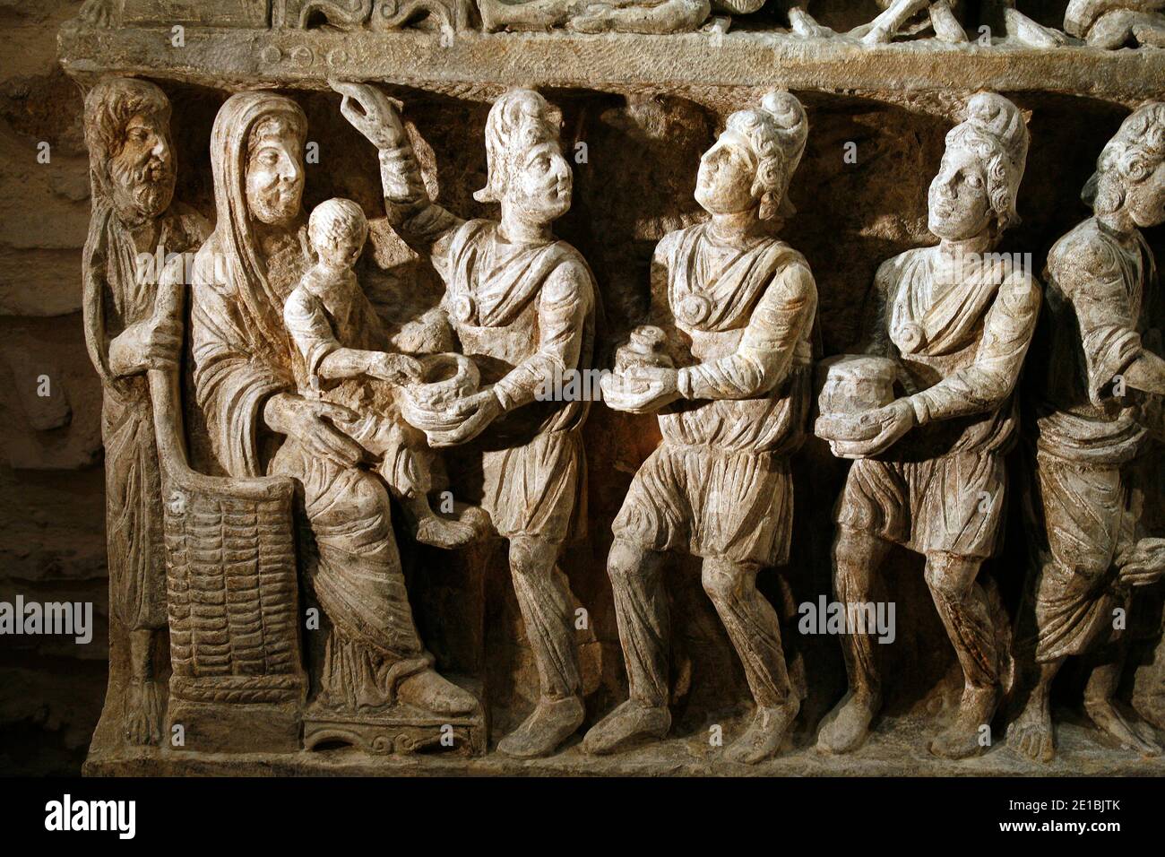 Italia Emilia Romagna Bertinoro: Museo interreligioso ( Museo interreligioso ) - Genesi Foto Stock