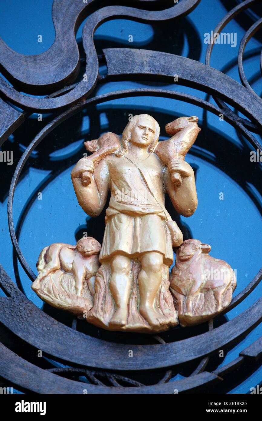 Italia Emilia Romagna Bertinoro: Museo interreligioso ( Museo interreligioso ) - il buon pastore Foto Stock