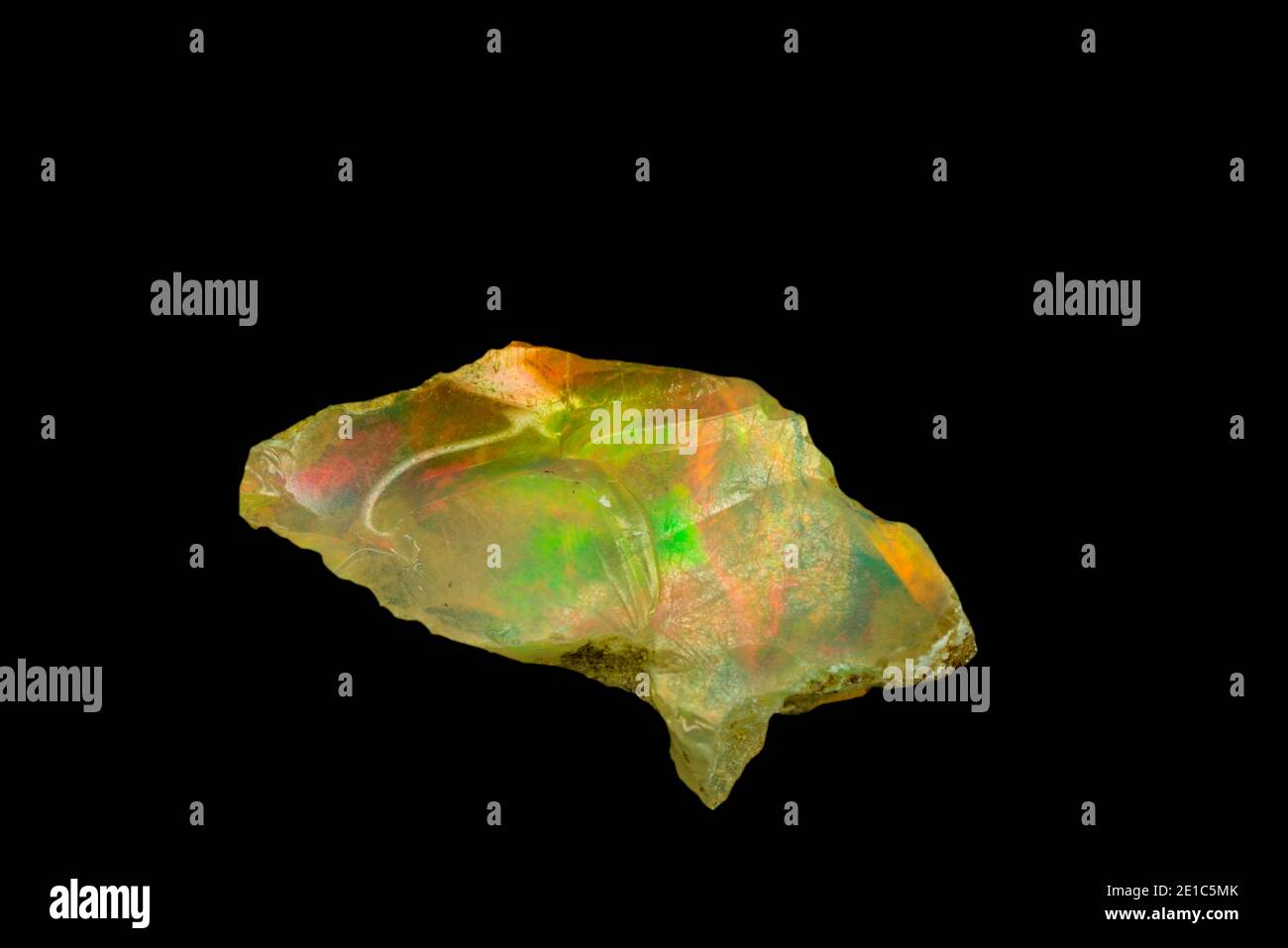 opale di Afrika in un macro shot Foto Stock