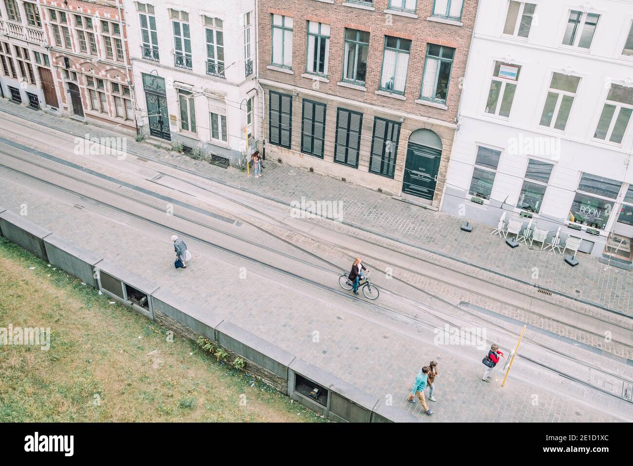 Gand, Regione Fiamminga, Belgio Foto Stock