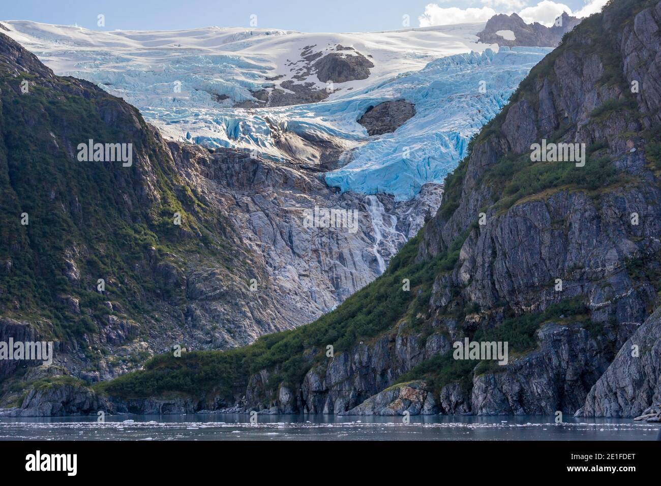 Holgate Glacier, Aialik Bay, Kenai Fjords National Park, Kenai Peninsula Borough, Alaska centro-meridionale, Alaska, Stati Uniti Foto Stock