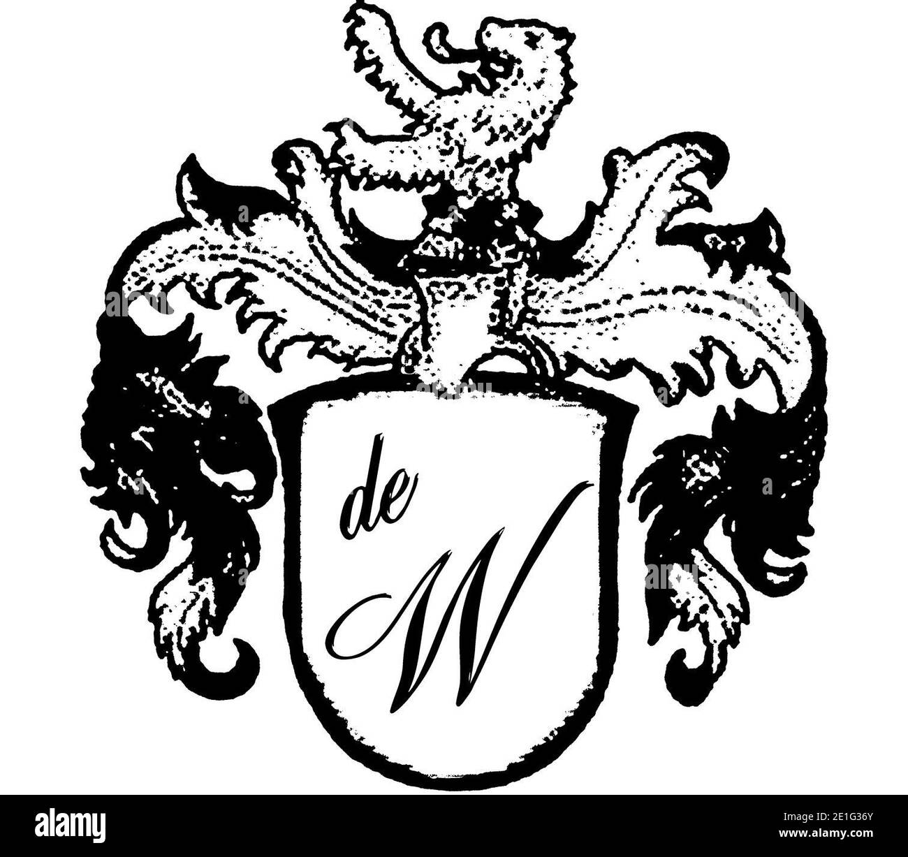 Logo 'de Windter of Switzerland'. Foto Stock