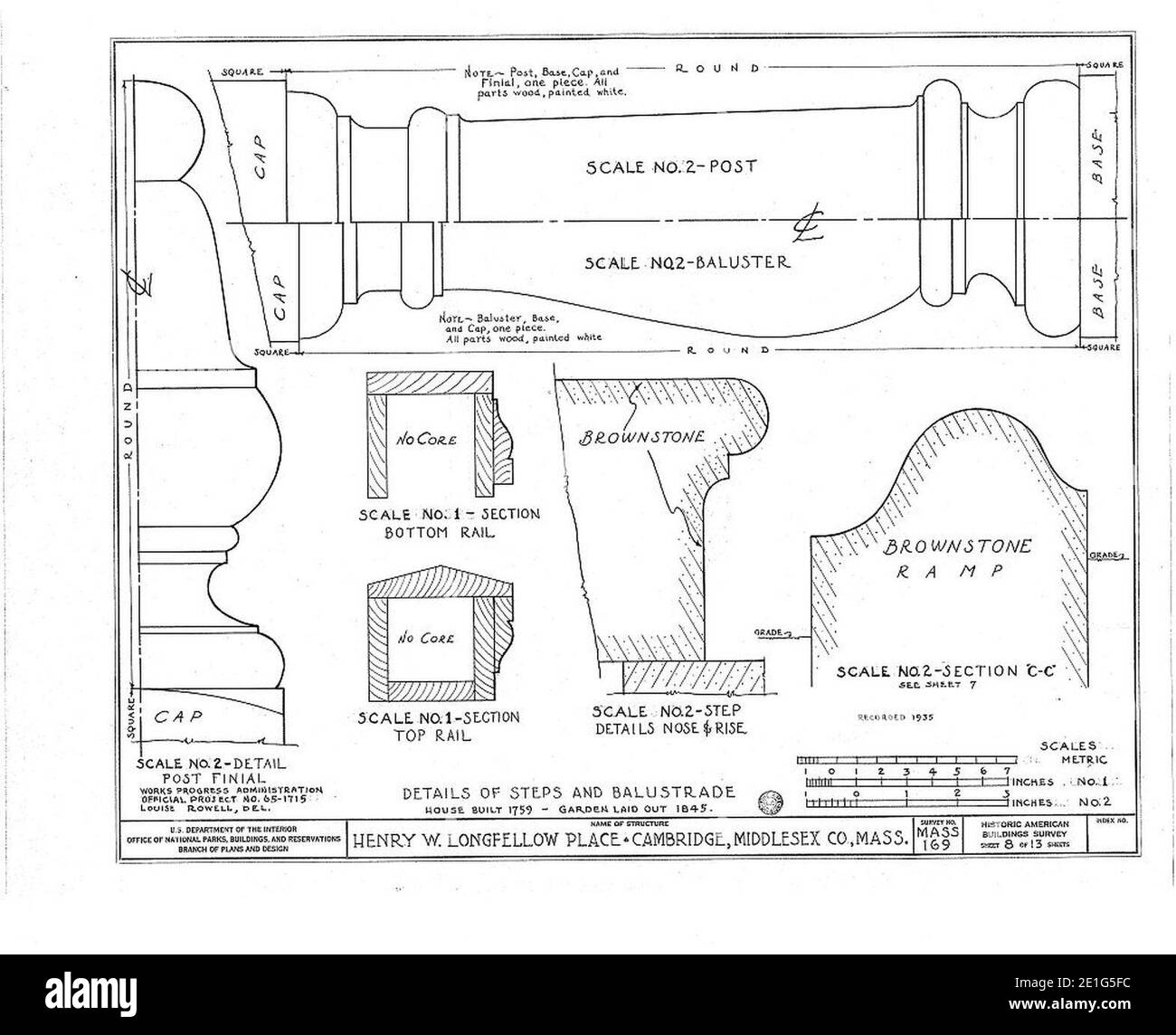 Longfellow National Historic Site - 00008a. Foto Stock