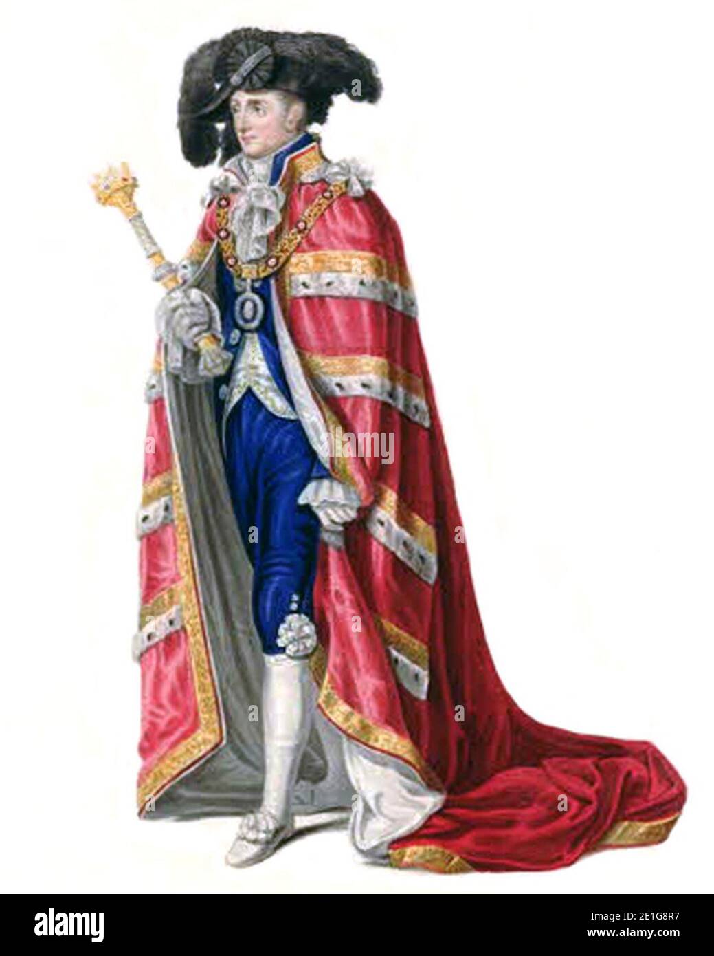 Lord Mayor dell'incoronazione londinese. Foto Stock