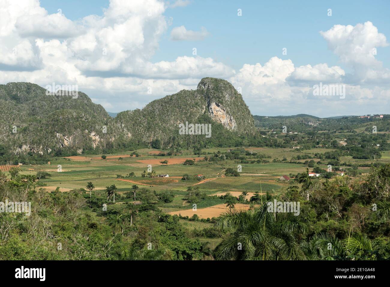 Valle di Viñales, Cuba. Foto Stock