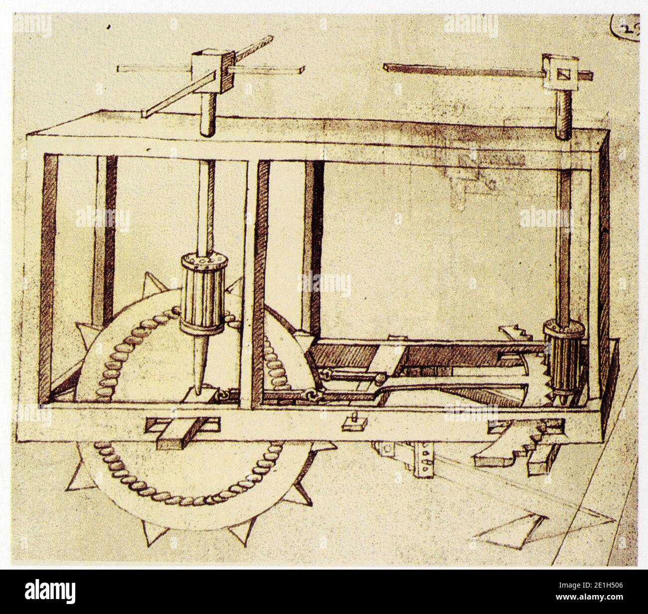 Francesco di Giorgio. 1439-1501. Charrue Foto Stock