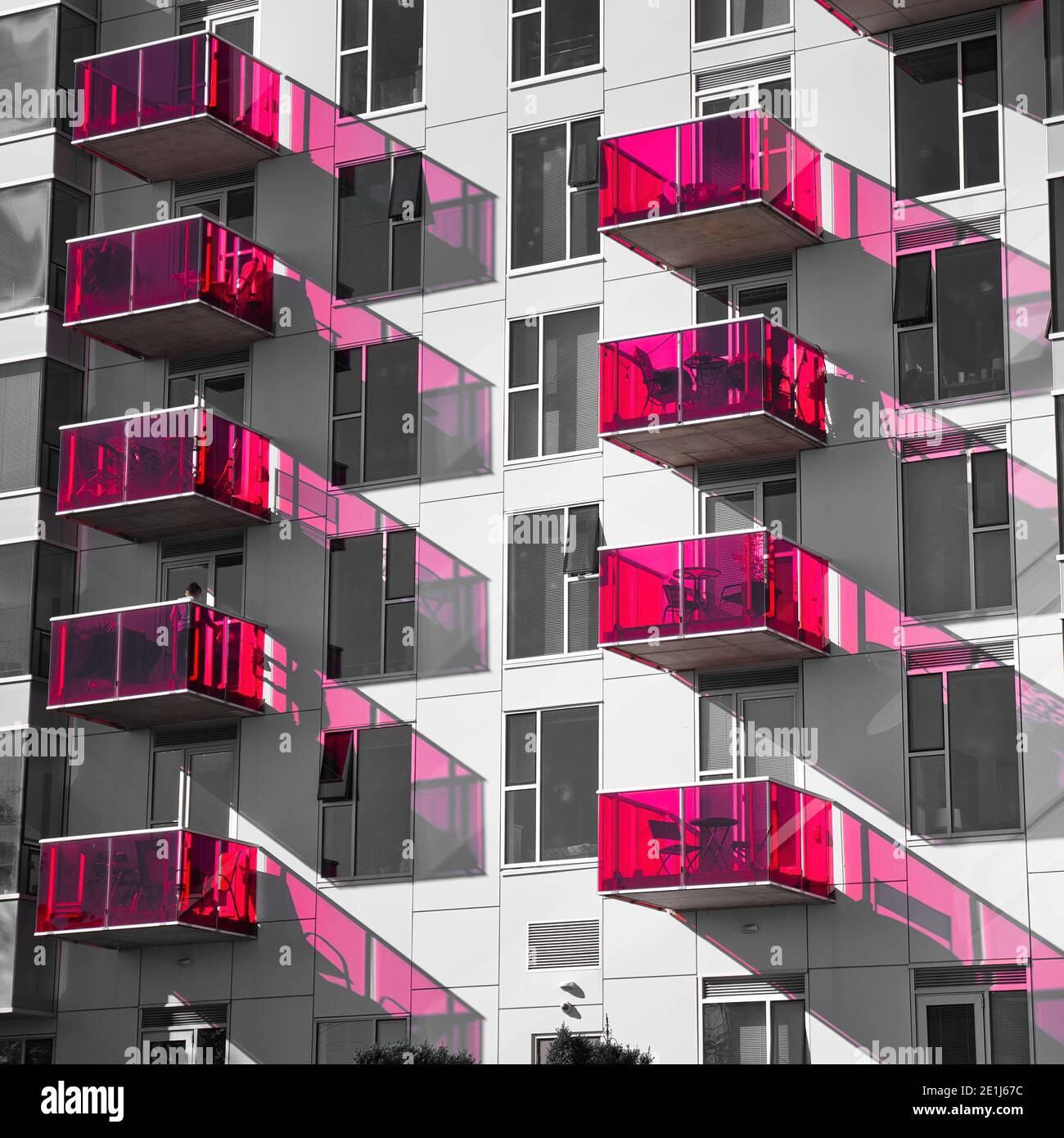 Fronte del Vic Suites, Halifax, NS Foto Stock