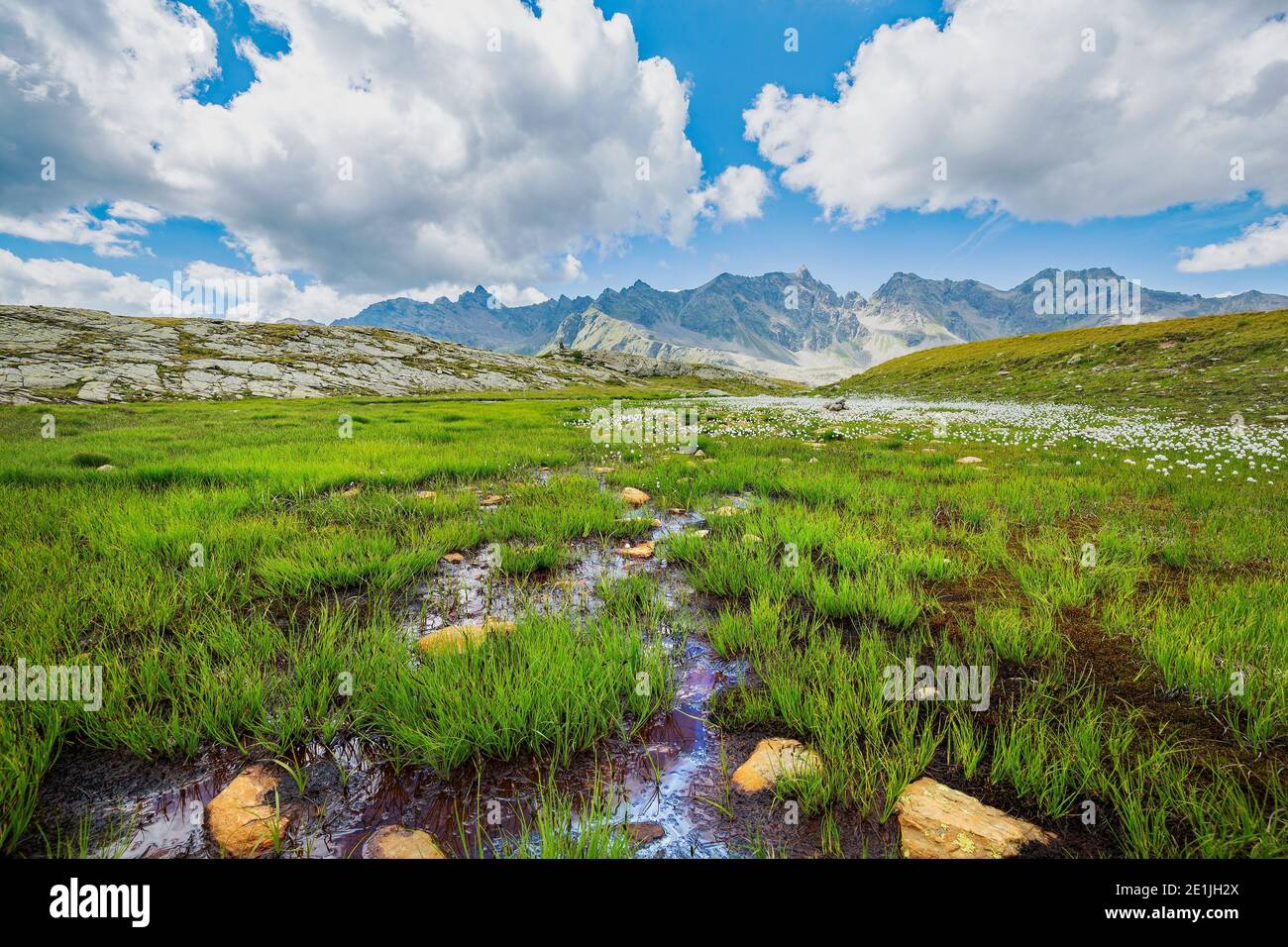 Val di Grossina, Maltellina, Valtellina (IT) Foto Stock