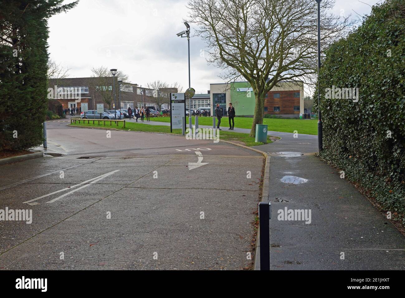 La scuola di David Bowie, la Bromley Technical High School è ora conosciuta come Ravens Wood School. Foto Stock