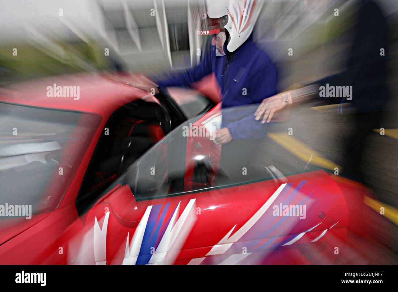 Giornata Ferrari Experience a Silverstone Foto Stock