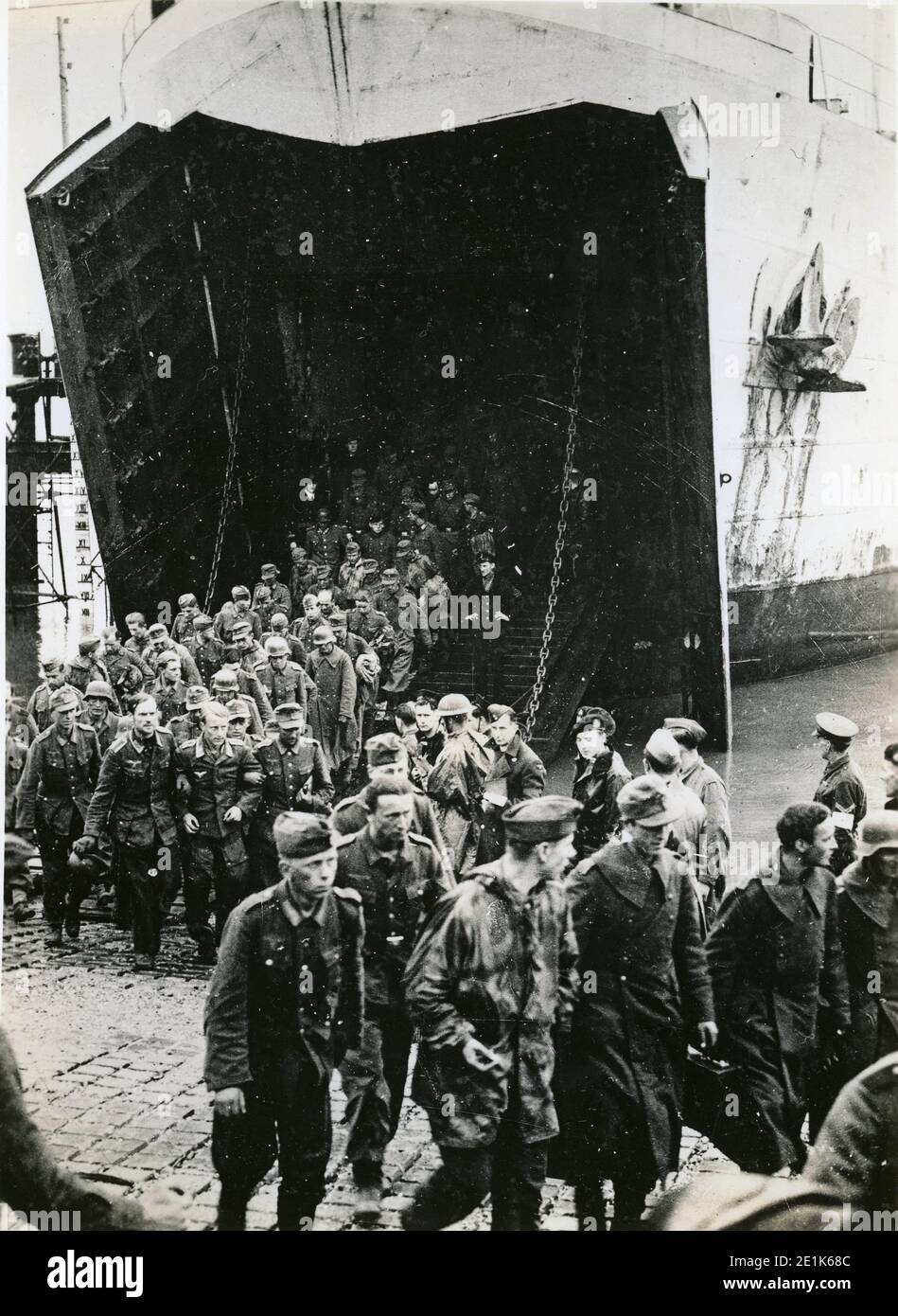 D-Day Landing of Allied Troops, giugno 1944 Foto Stock