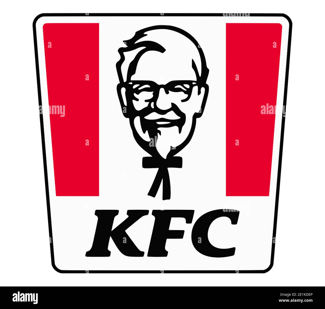 Logo del ristorante Kentucky Fried Chicken Foto Stock