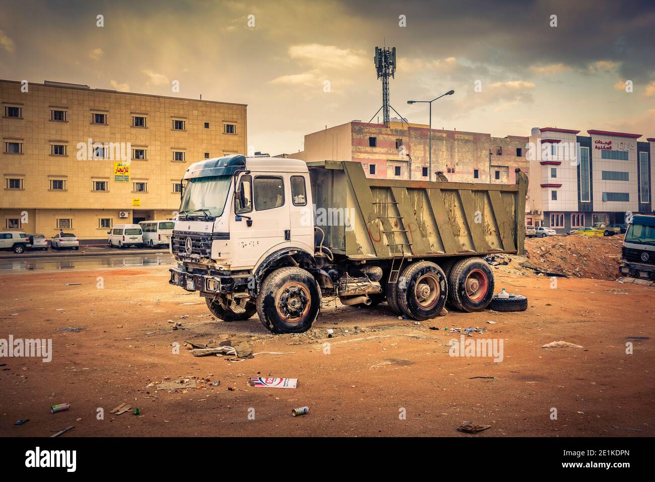 Veicolo Mercedes-Benz Foto Stock