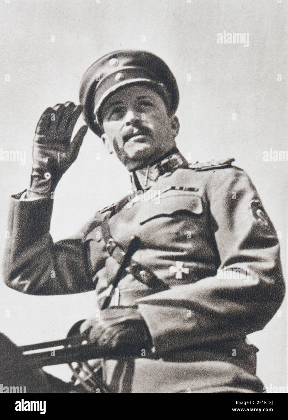 Il barone Carl Gustaf Emil Mannerheim (1867 - 1951) era un finlandese leader militare e statista. Capo militare dei bianchi in il finlandese della guerra civile, R Foto Stock