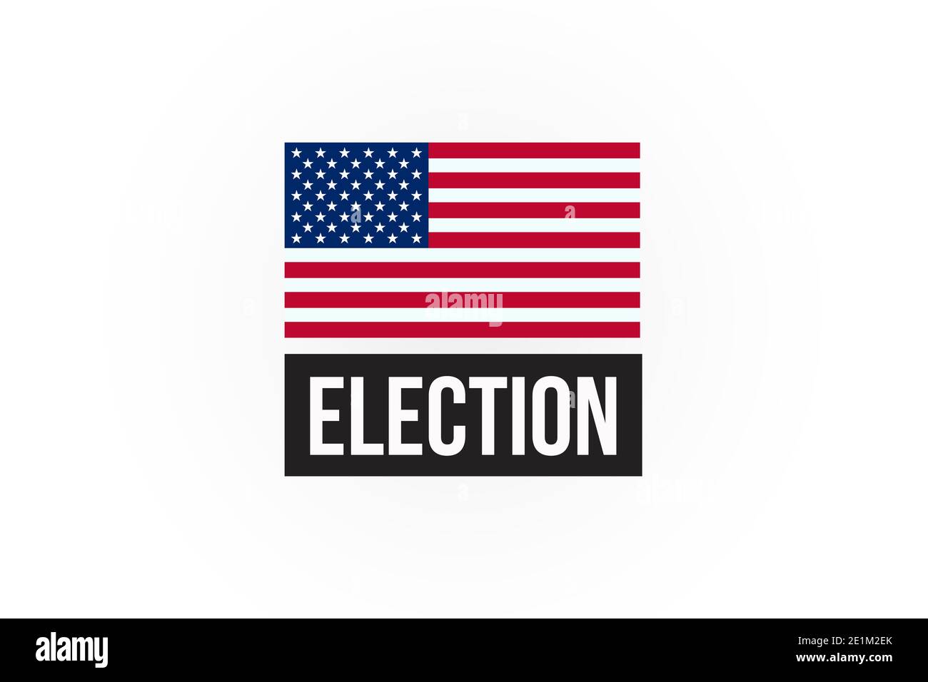 Elezioni AMERICANE. Votate a favore del nuovo presidente degli Stati Uniti d'America. Foto Stock