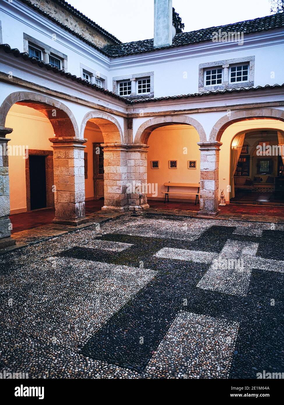 Portogallo / Santarem /Convento Inn a Chamusca. Foto Stock