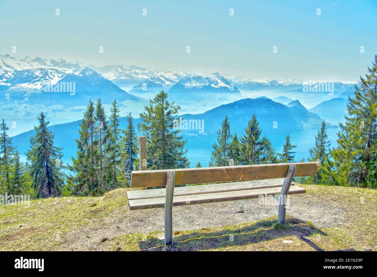 alpi Svizzere, Monte Rigi Foto Stock