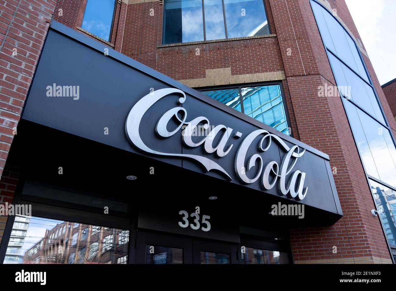 Toronto, Canada - 19 giugno 2018: Sede centrale di Coca-Cola Canada a Toronto. Foto Stock