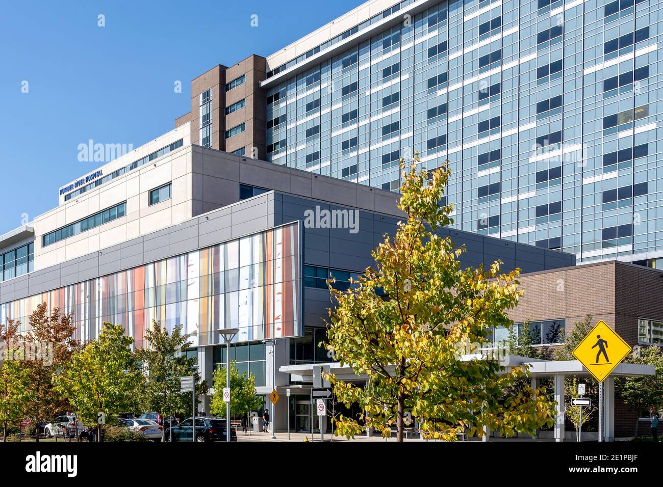 North York, Toronto, Canada - 23 settembre 2020: Humber River Hospital a North York, Toronto, Canada Foto Stock