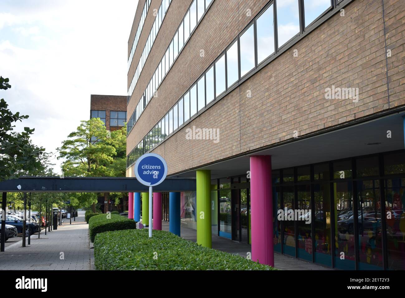 Ufficio di consulenza dei cittadini a Milton Keynes centrale Foto Stock