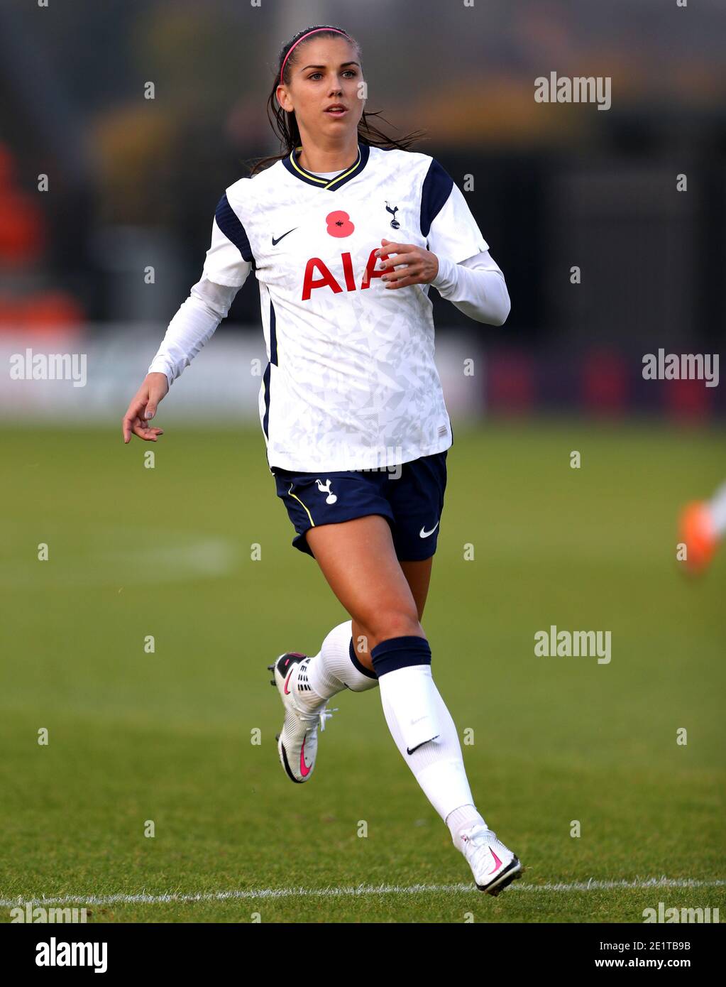 Alex Morgan di Tottenham Hotspur durante la partita della Super League  femminile di fa all'Hive Stadium, Londra. Data immagine: Sabato 7 novembre  2020. Vedi PA storia CALCIO Tottenham Donne. Il credito fotografico