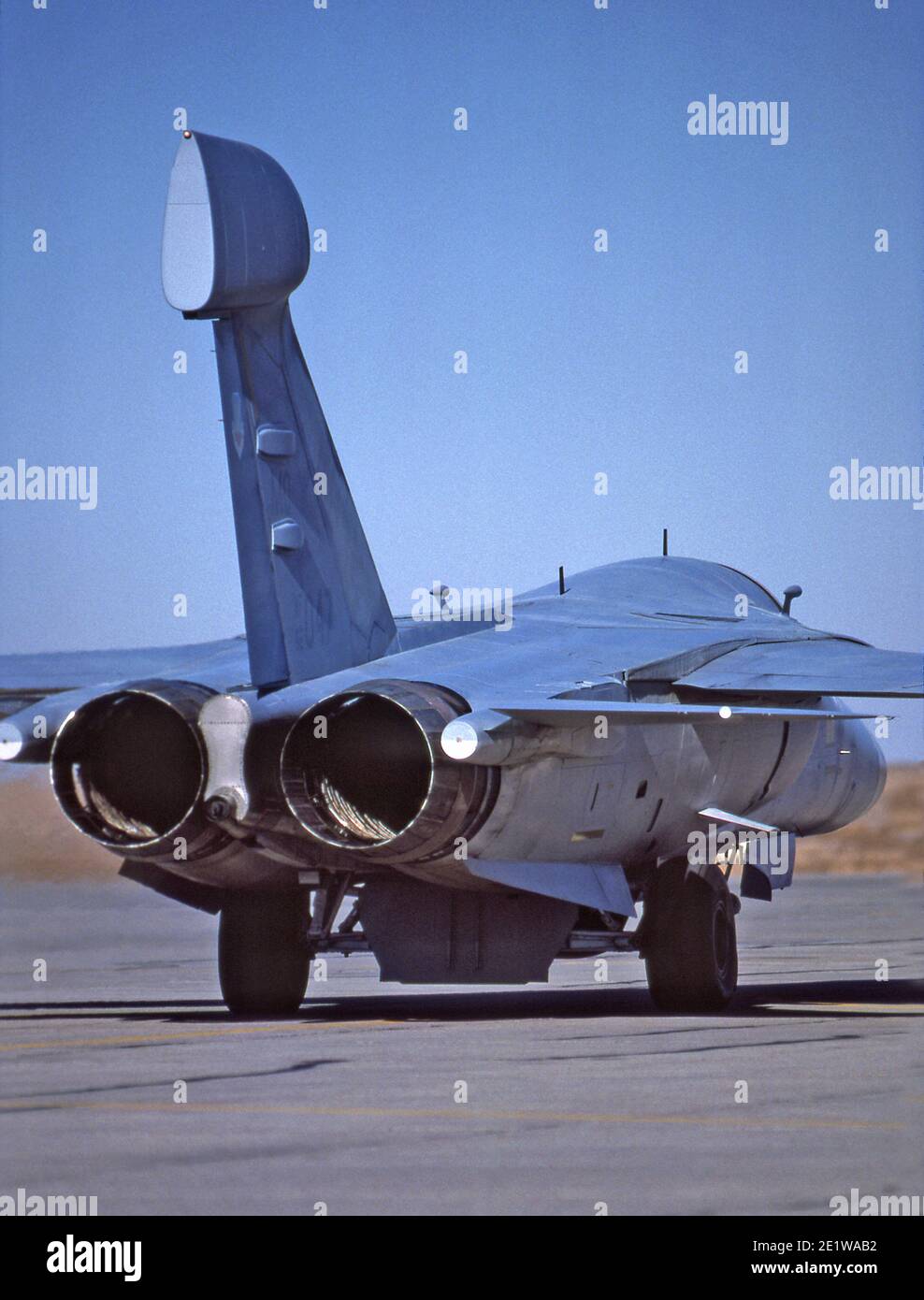 General Dynamics-Grumman EF111-A Raven aereo da guerra elettronico ad ala a passo variabile. Foto Stock