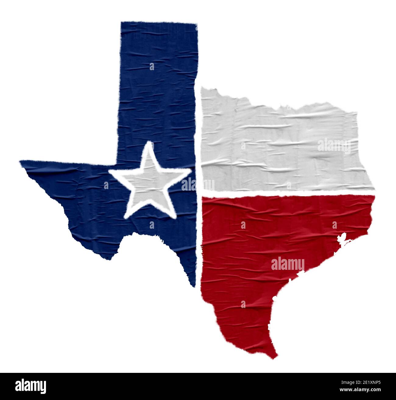 Dello stato del Texas Foto Stock
