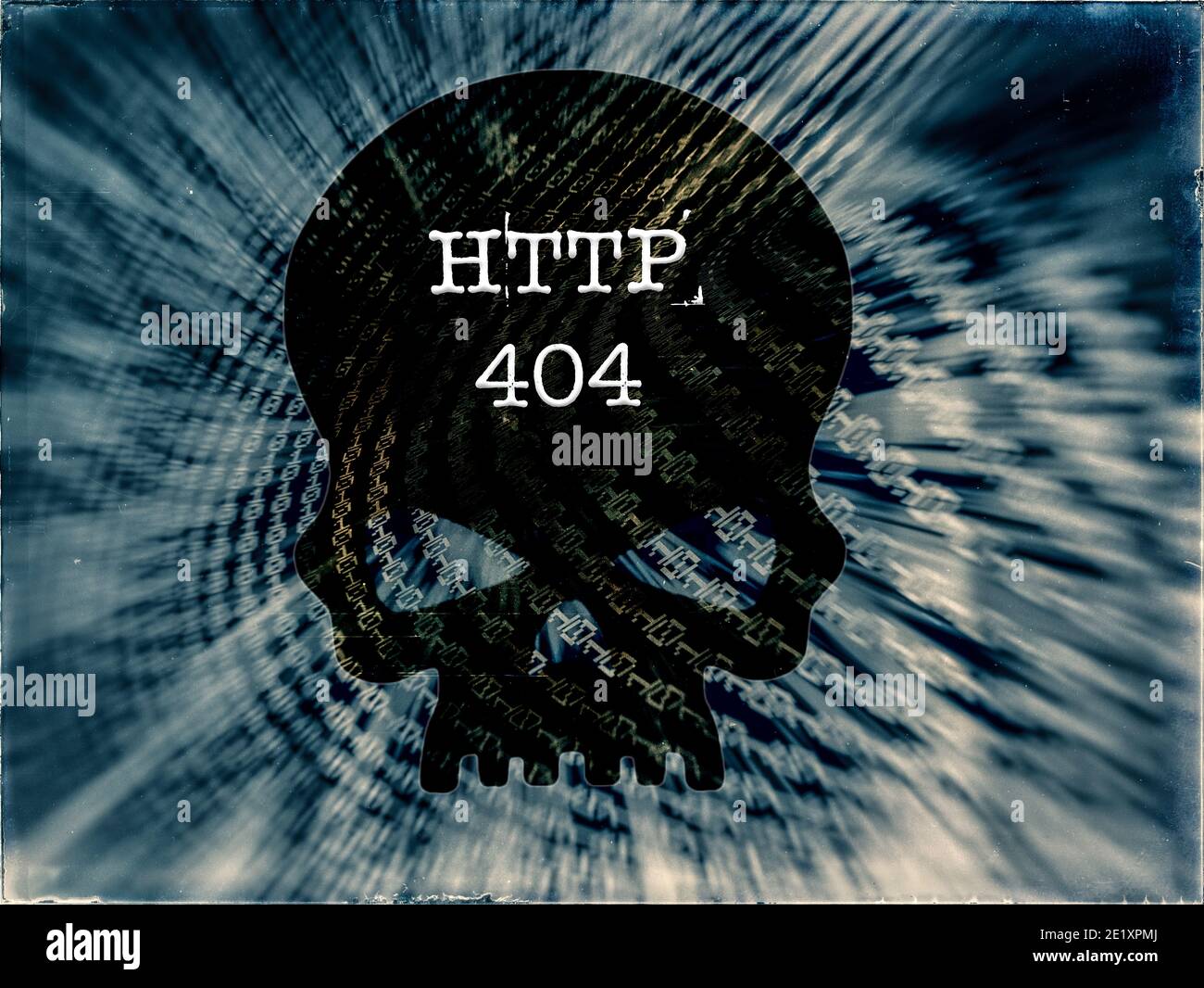 Messaggio di errore HTTP 404 Hypertext Transfer Protocol Foto Stock