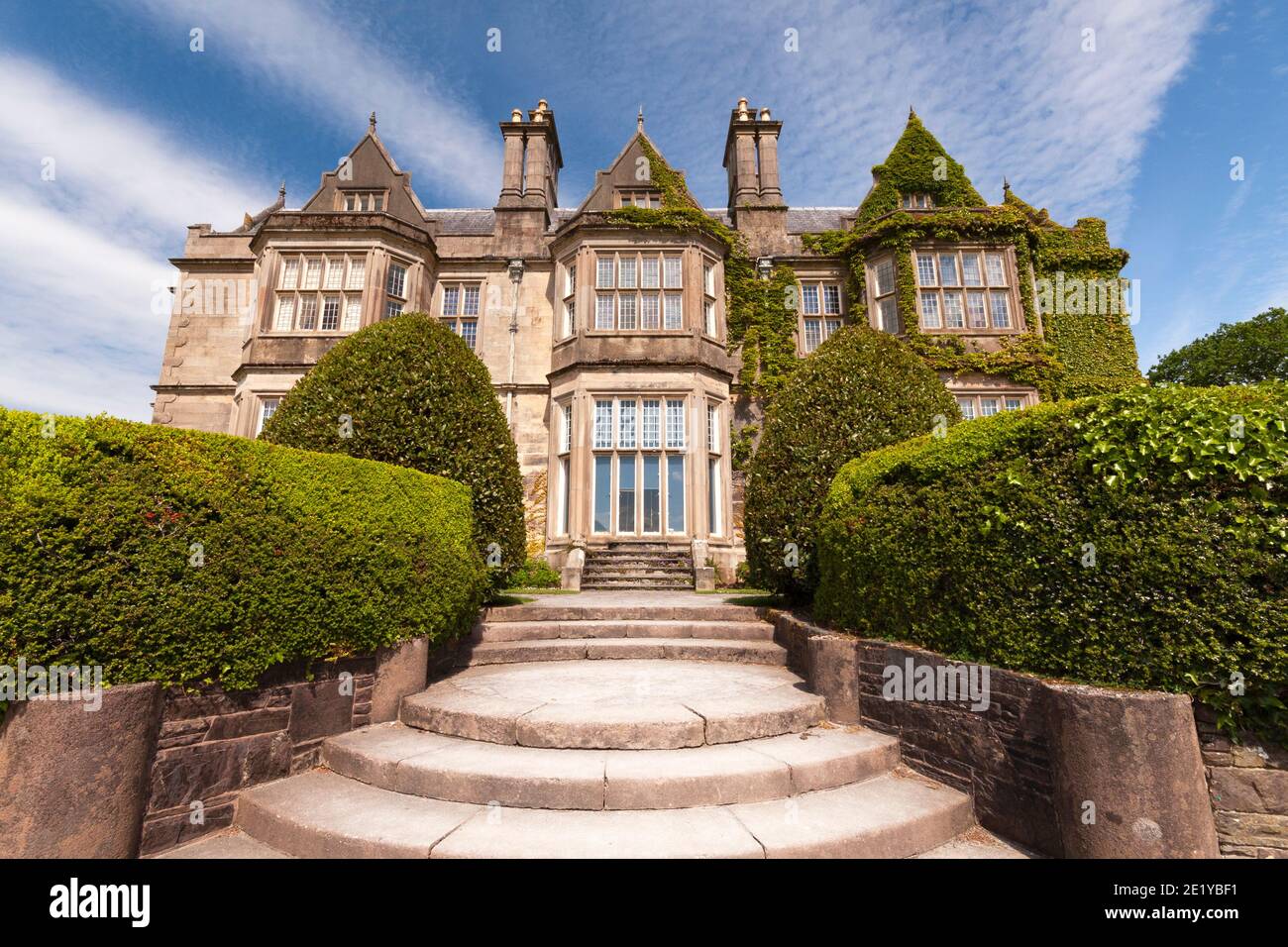 Muckross casa nel parco nazionale di Killarney a Kerry in Irlanda. Foto Stock