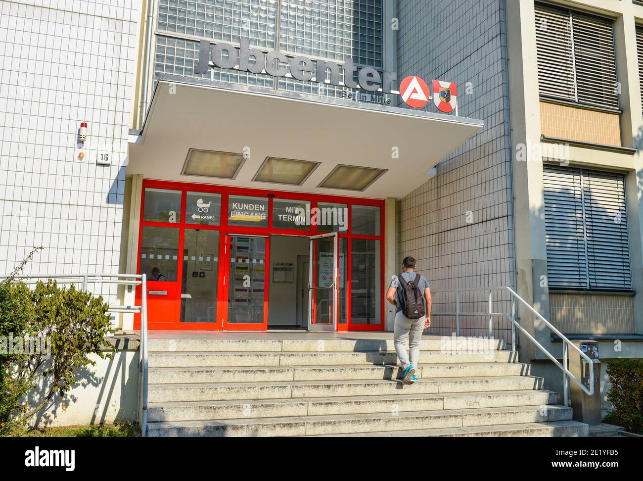 Jobcentre, Muellerstrasse, Wedding, Mitte di Berlino, Deutschland Foto Stock