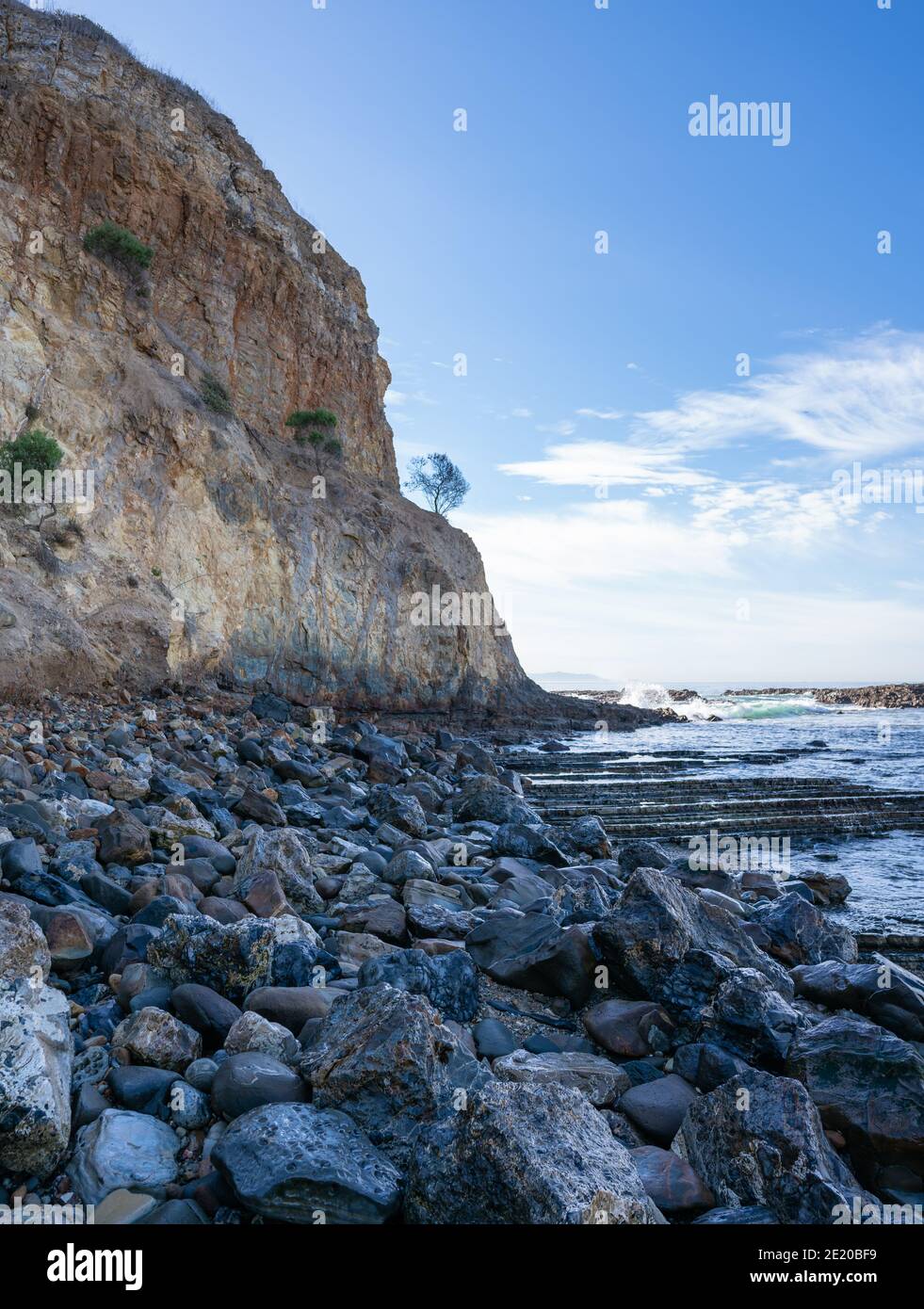 Abalone Cove Beach a Palos Verdes California Foto Stock
