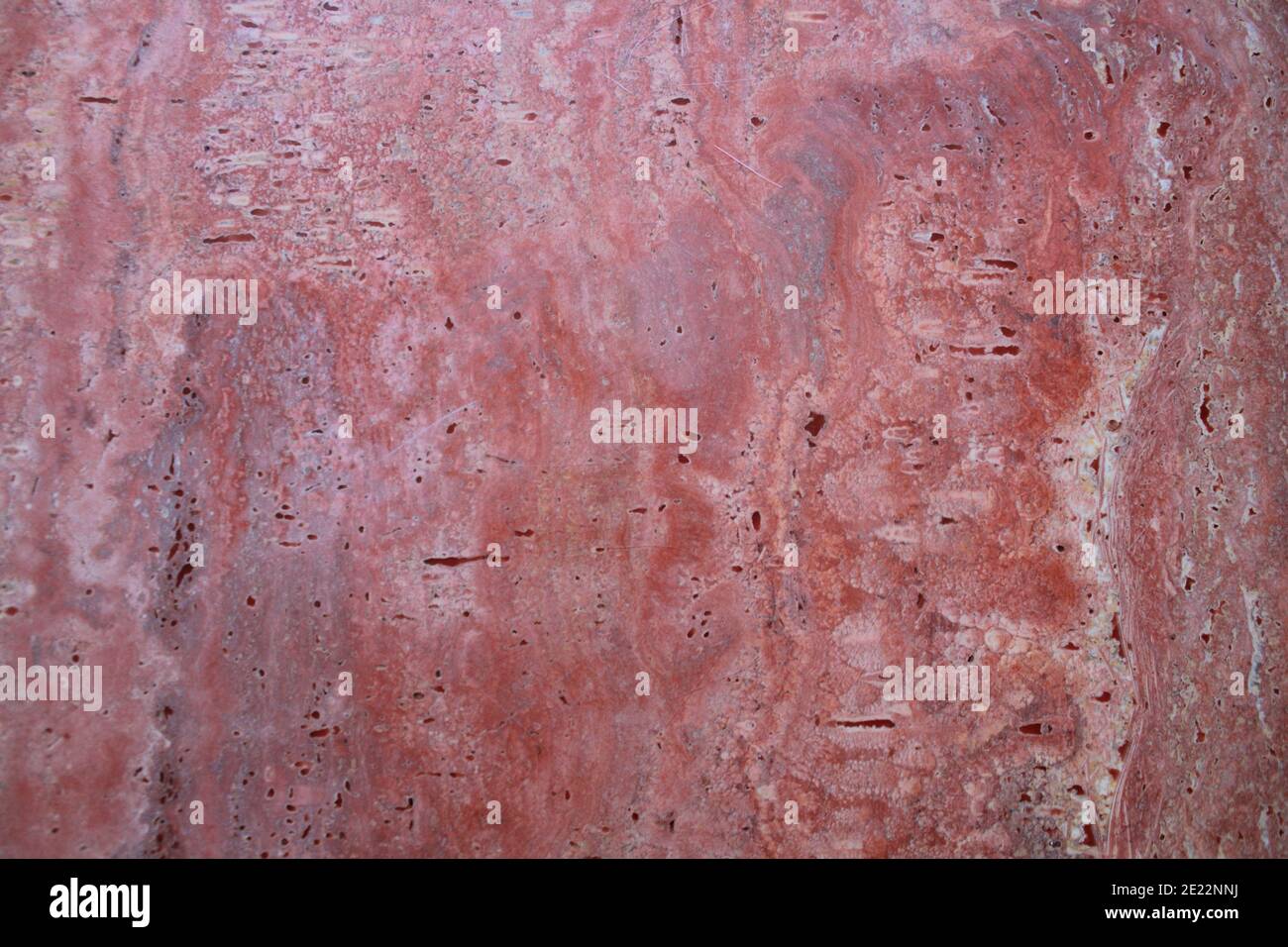 consistenza della superficie in marmo rosso Foto Stock