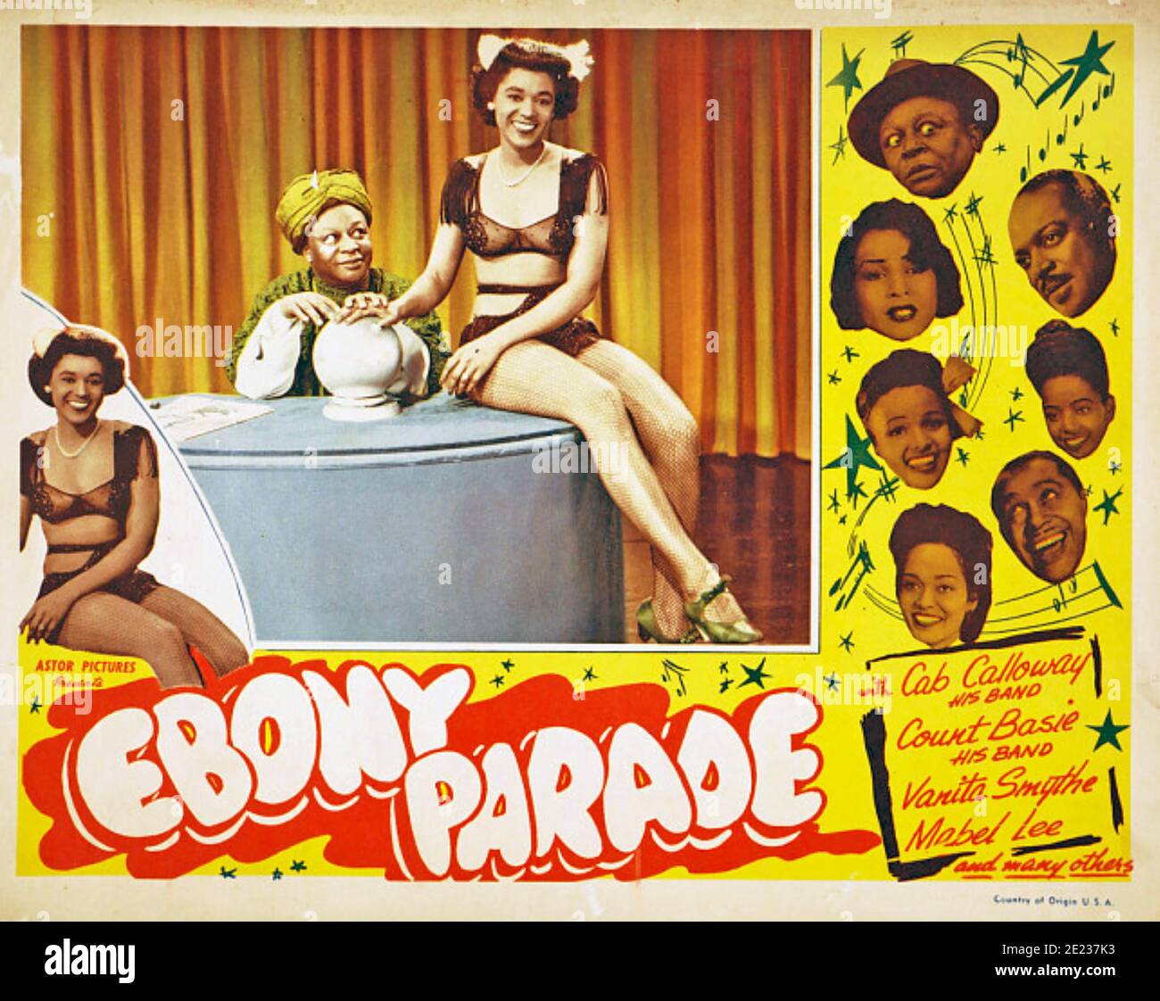 EBONY PARADE 1947 Astor Pictures film Foto Stock