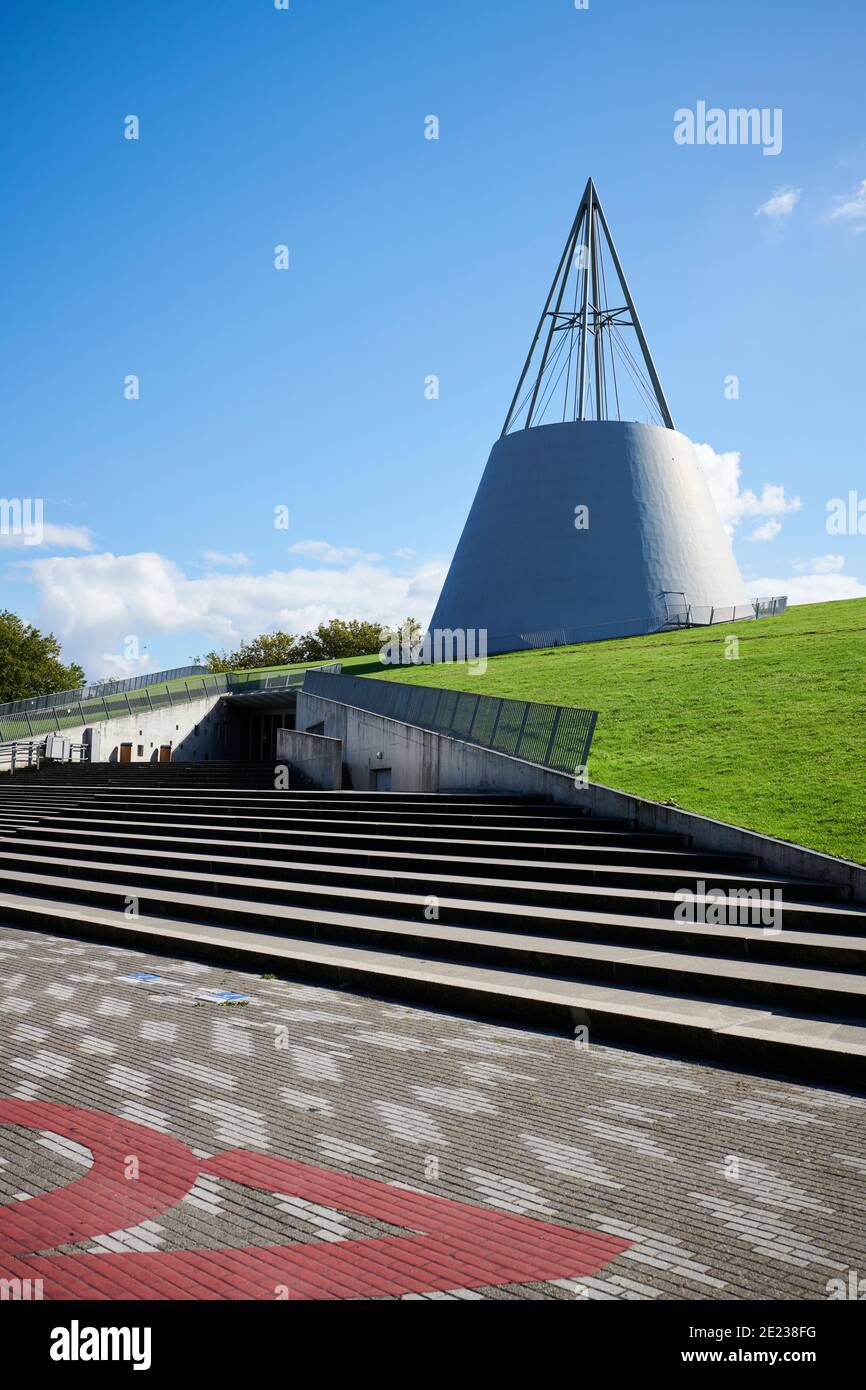 Biblioteca Universitaria della Delft University of Technology (tu Delft). Foto Stock