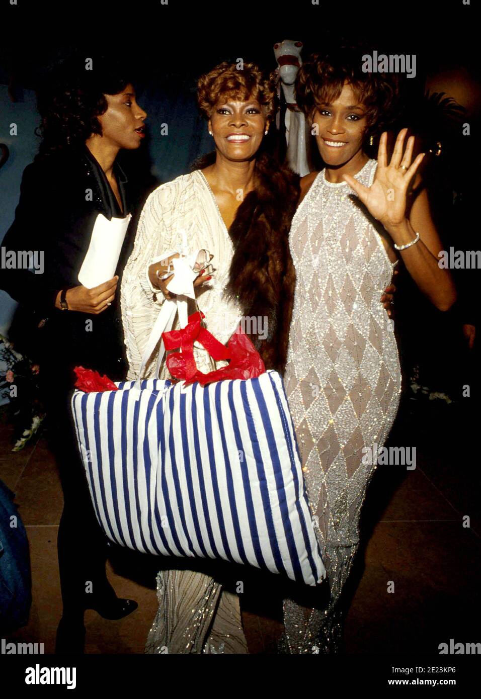 Dionne Warwick Whitney Houston Immagini E Fotografie Stock Ad Alta
