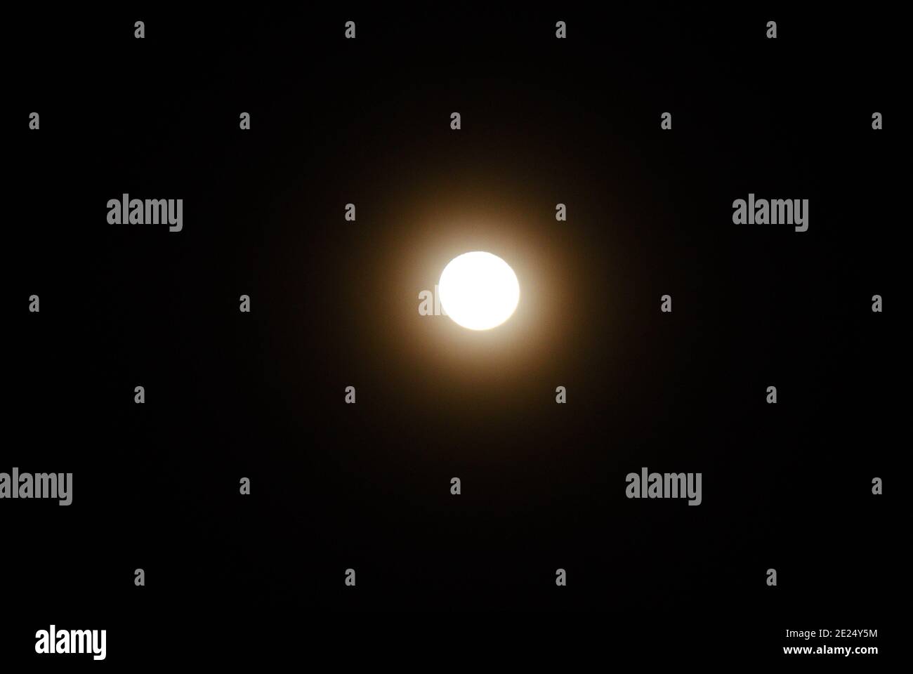 Moonlight e vista notturna astratta Foto Stock