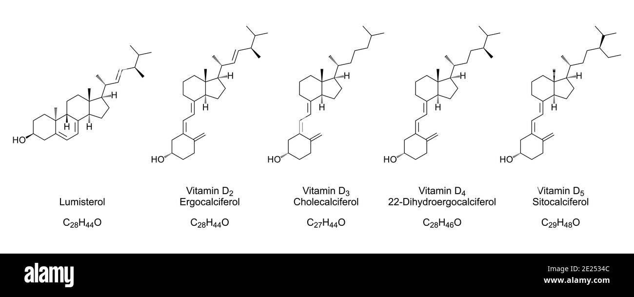 Struttura chimica vitamina d immagini e fotografie stock ad alta  risoluzione - Alamy