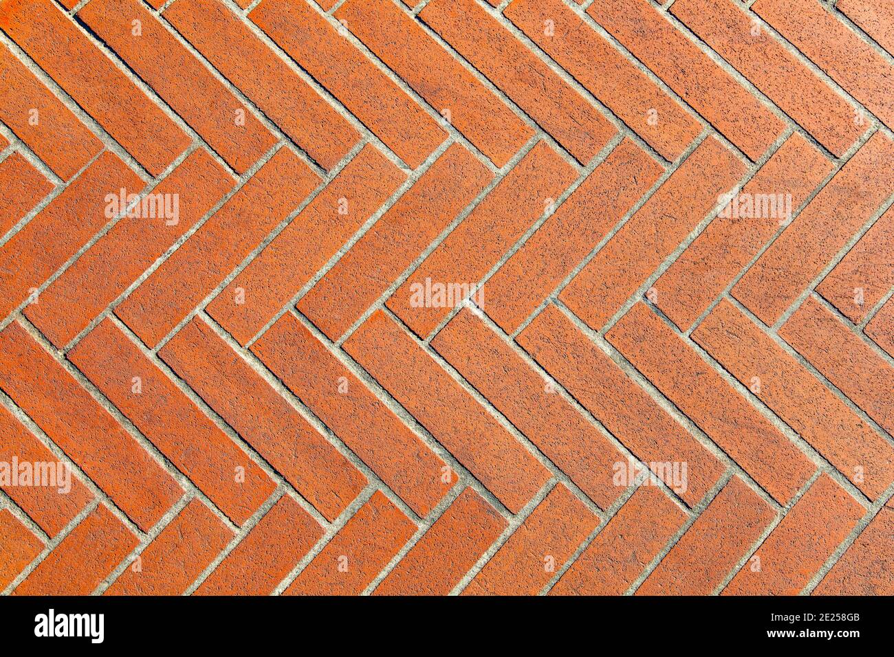 Pianelle in terracotta disposte in pannelli come sfondo a cornice Foto Stock