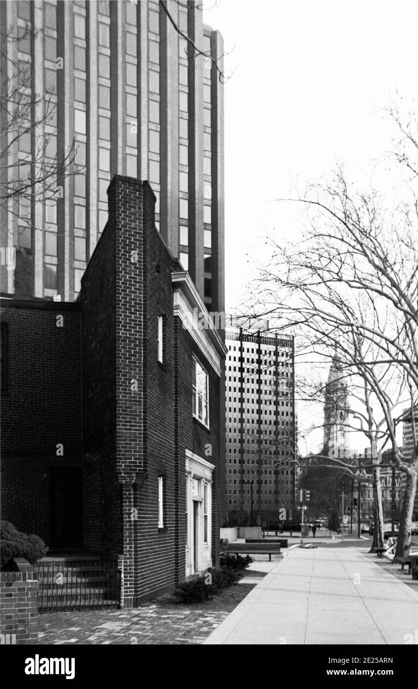 Architecture, Philadelphia, USA, 1976 Foto Stock