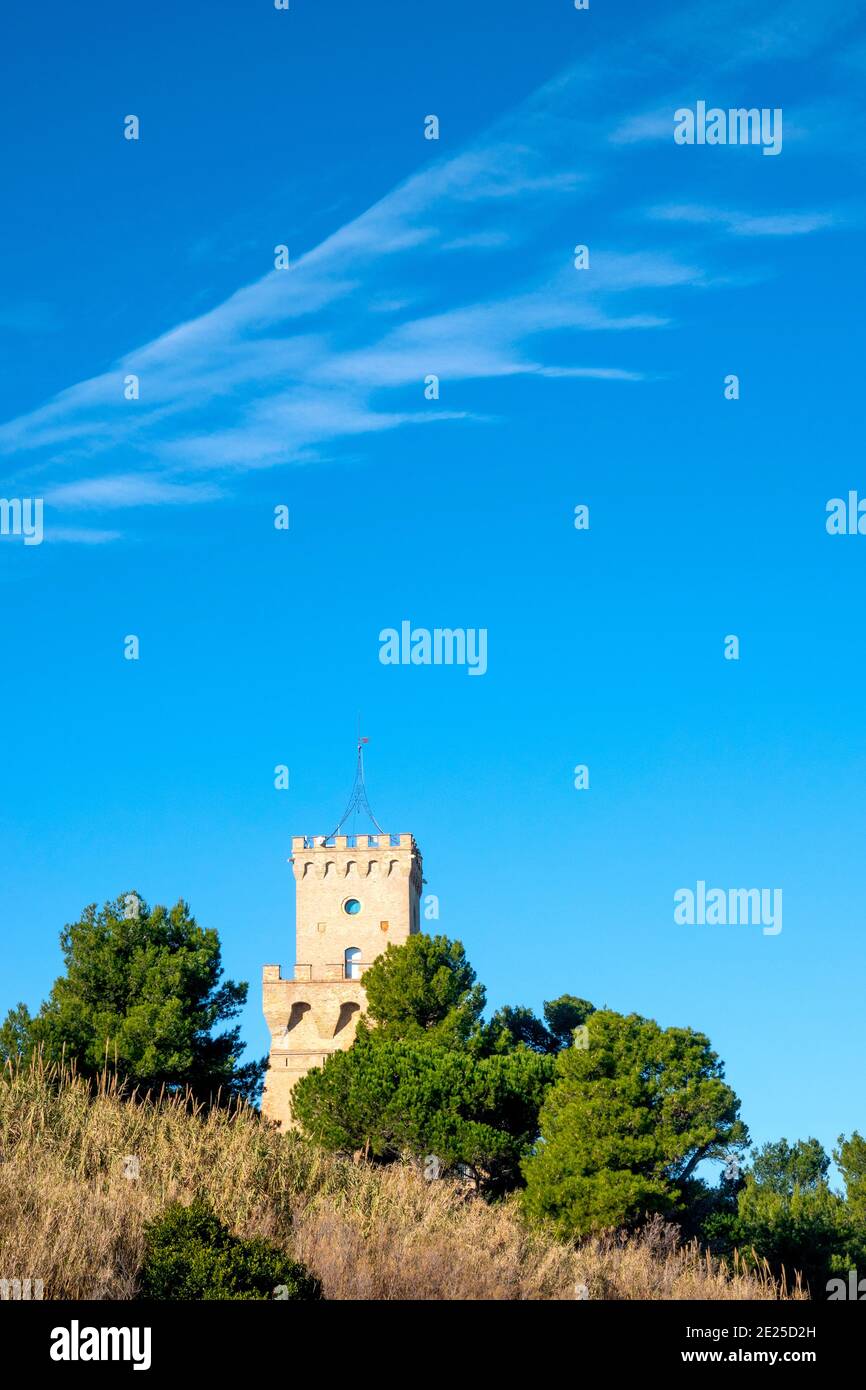 Torre di Cerrano, Pineto, Italia Foto Stock