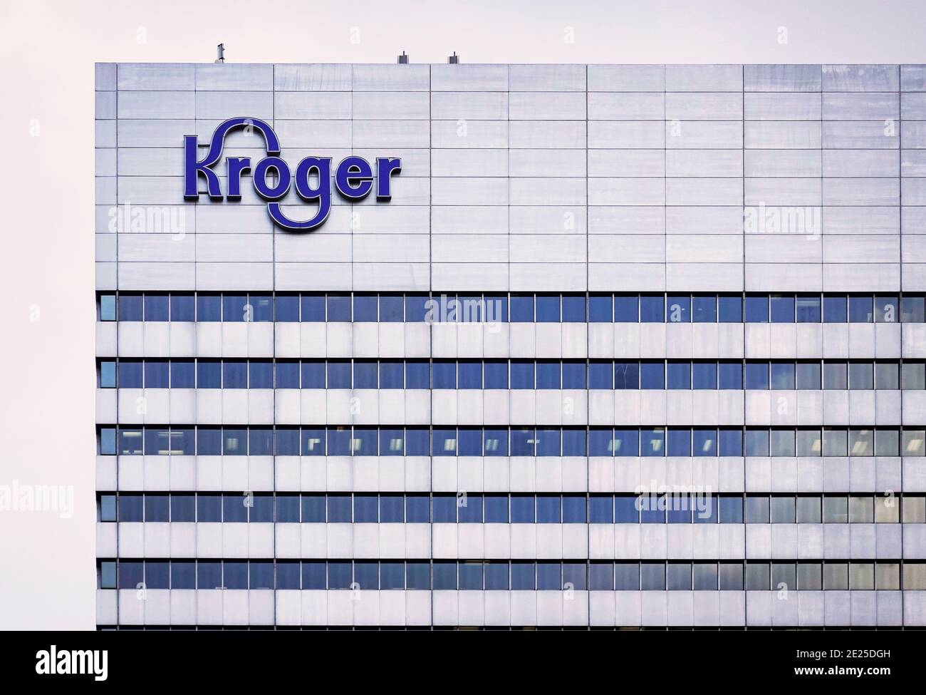 La sede centrale della drogheria Kroger a Cincinnati OH Foto Stock