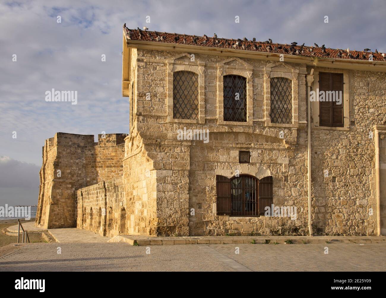 Castello di Larnaca. Cipro Foto Stock