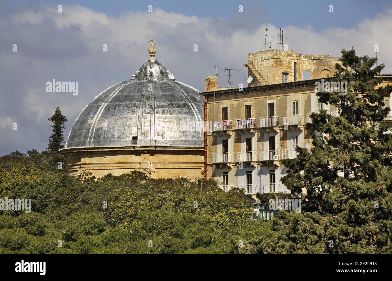 Chiesa di Sarria a Floriana. Malta Foto Stock