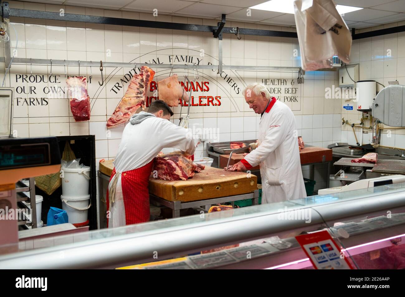 mercato inglese, sughero Foto Stock