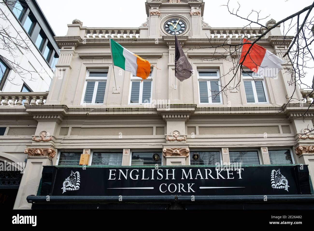 mercato inglese, sughero Foto Stock