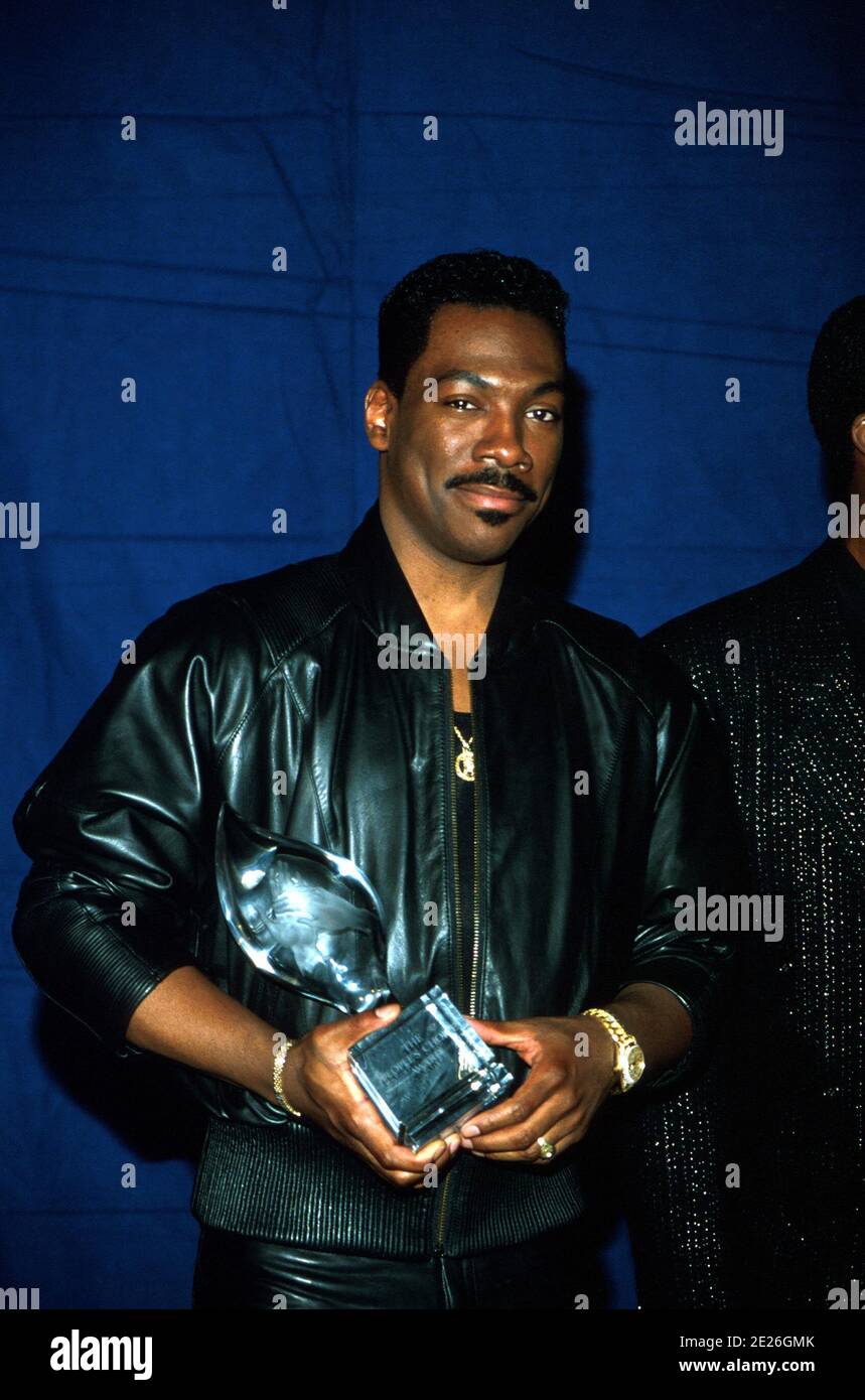 Eddie Murphy al People's Choice Awards 1987. Credito: Ralph Dominguez/MediaPunch Foto Stock