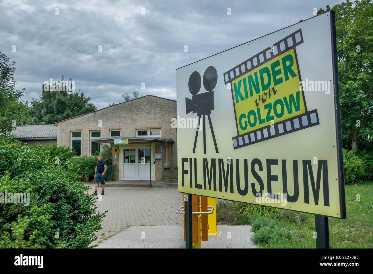 Filmmuseum Kinder von Golzow, Golzow, Brandeburgo, Germania Foto Stock